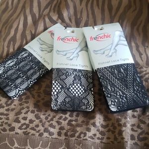 Fishnet Lace Design Tights